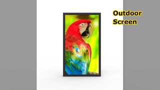 জলরোধী ডিজিটাল সাইনেজ 32 ইঞ্চি আউটডোর বিজ্ঞাপন