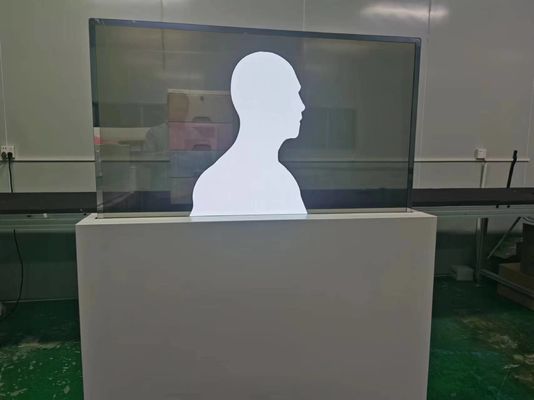 কেনা 55 ইঞ্চি স্বচ্ছ ওএলইডি মনিটর মেকানিক্যাল লিফট প্রিমিয়াম অনুভূতি টাচ প্যানেল online manufacture