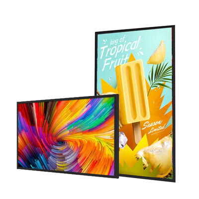 কেনা ৫৫ ইঞ্চি আইপি৬৭ ওয়াটারপ্রুফ আউটডোর এলসিডি বিজ্ঞাপন মেশিন ডিজিটাল সিগনেজের জন্য ৪০০০নিট উচ্চ উজ্জ্বলতা সহ অনলাইনে উৎপাদন