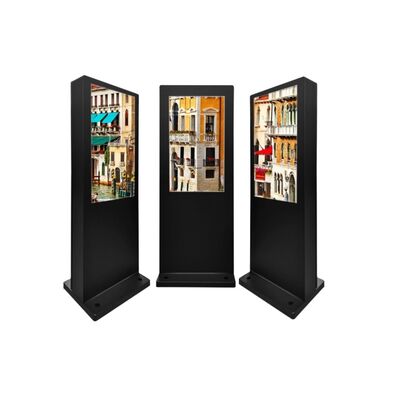 কেনা 43 ইঞ্চি আইপি 55 রেটেড আউটডোর ডিজিটাল সিগনেজ বিজ্ঞাপনের জন্য ক্যাপাসিটিভ টাচ এলসিডি কিওস্ক সহ অনলাইনে উৎপাদন