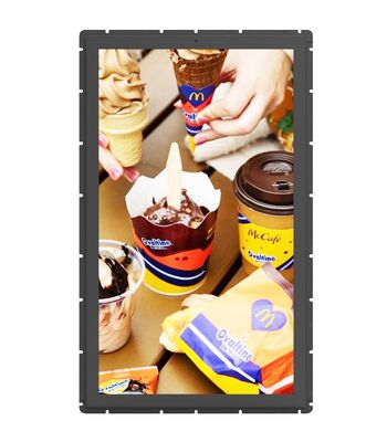 কেনা 32 ইঞ্চি আউটডোর এলসিডি ডিসপ্লে 2000cd / m2 উজ্জ্বলতা 1920x1080 রেজোলিউশন এবং ক্যাপাসিটিভ টাচ স্ক্রিন সহ অনলাইনে উৎপাদন